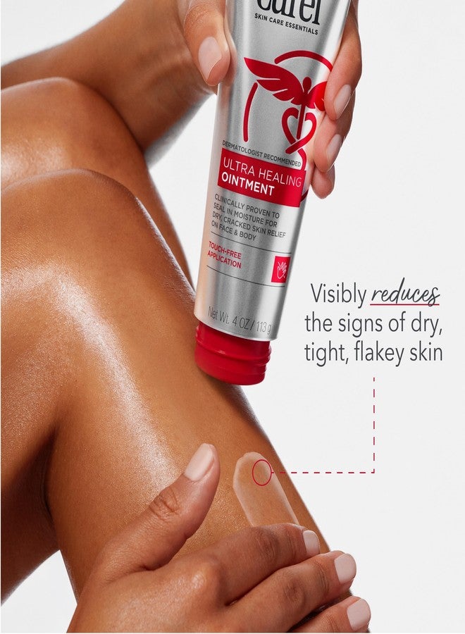 مرهم كيوريل ألترا هيلينج، مرهم علاجي مع أداة تطبيق بدون لمس، مرطب للجسم والوجه للنساء والرجال، 4 أونصة - Image 5